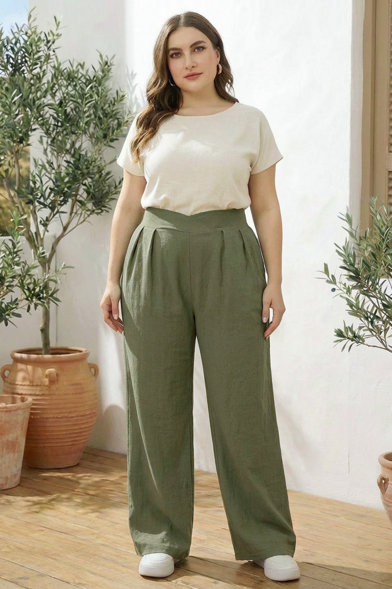 Büyük Beden Pantolon Model Görünümü