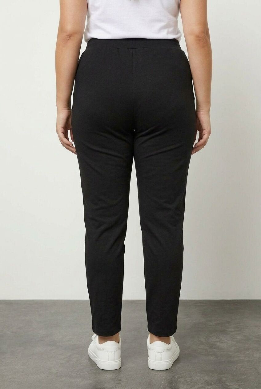 Çift Katlı Jersey Streç Jogger Pantolon