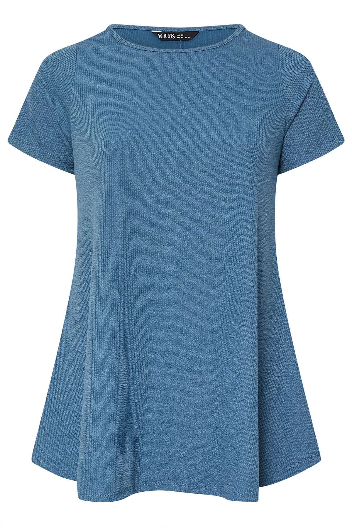 Büyük Beden Kadın Giyim Koleksiyonu Mavi T-Shirt