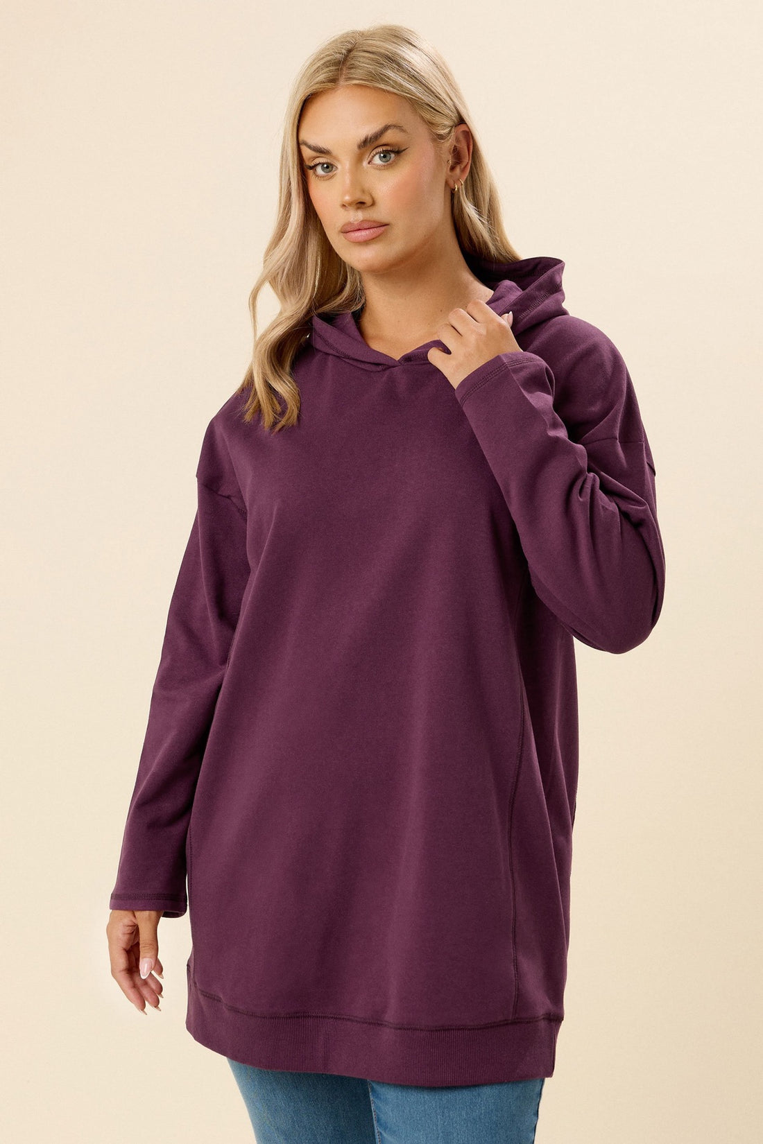 Kapüşonlu Uzun Kollu Sweatshirt 304288 Vervegrand