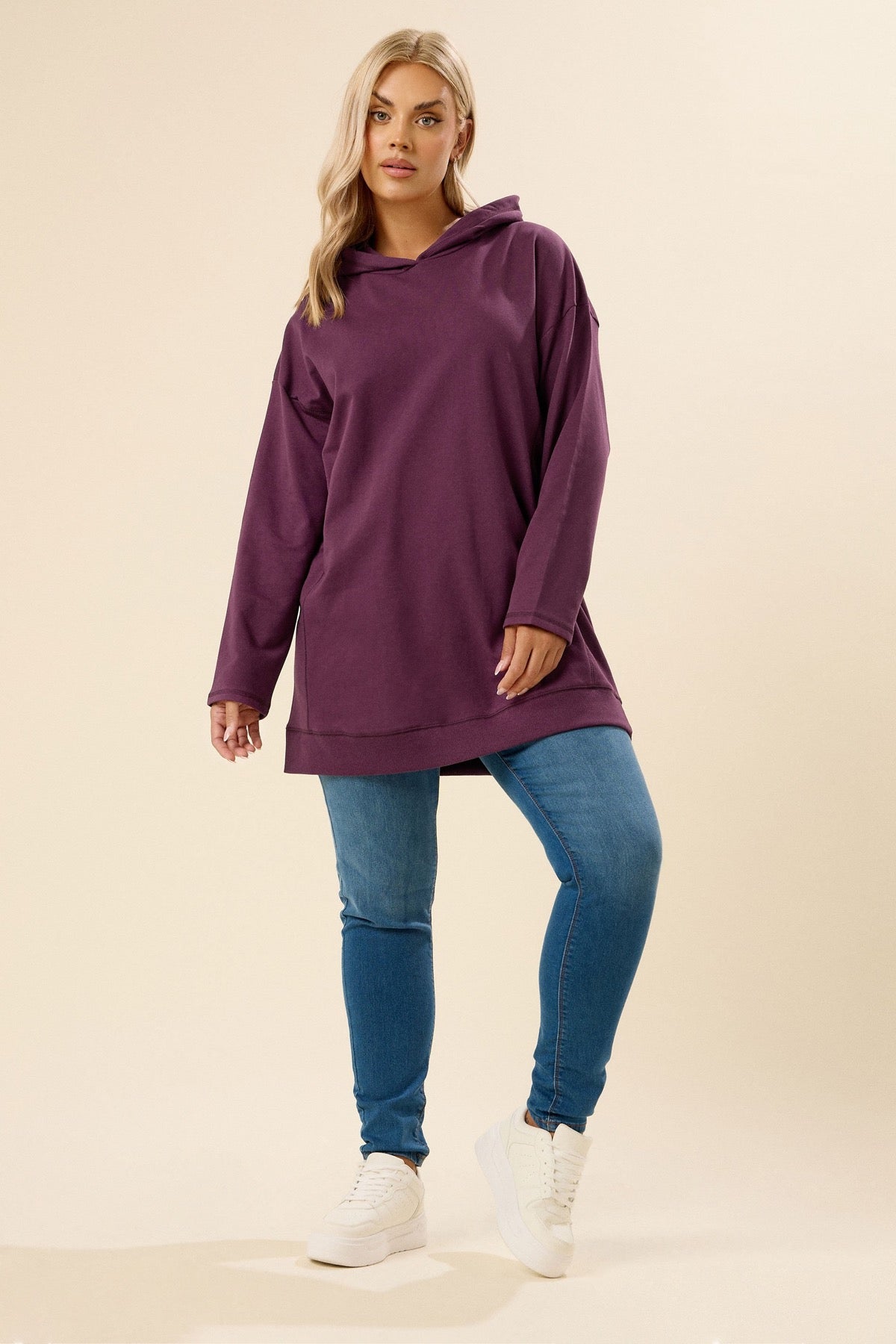 Kapüşonlu Uzun Kollu Sweatshirt 304288 Vervegrand