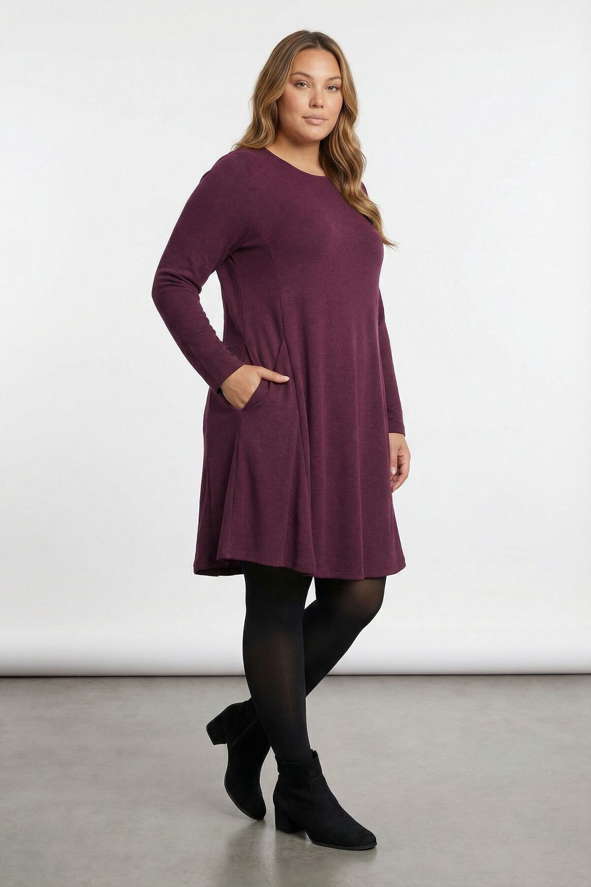 Mor Soft Touch Cepli Tunik Elbise 285078 Vervegrand