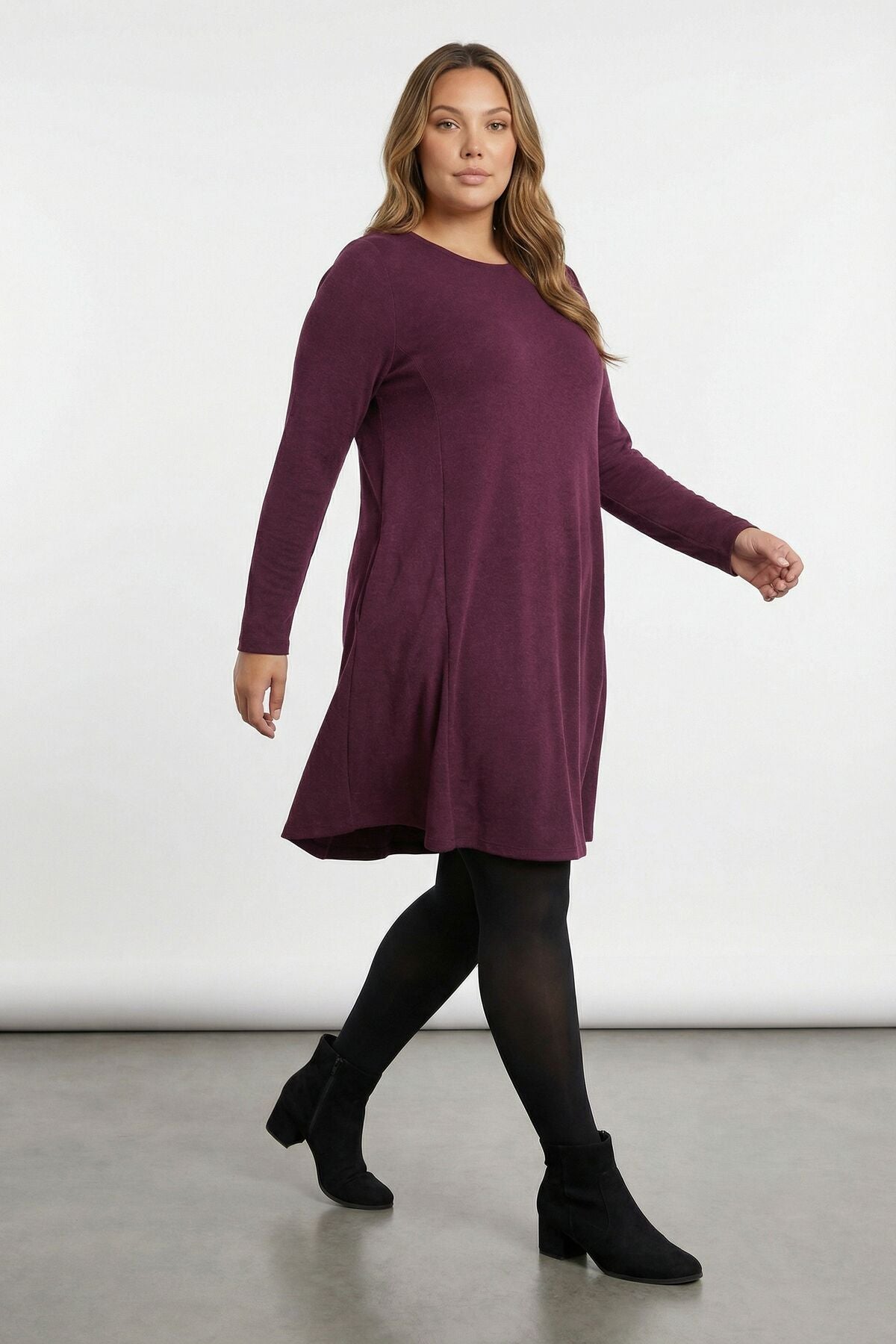 Mor Soft Touch Cepli Tunik Elbise 285078 Vervegrand