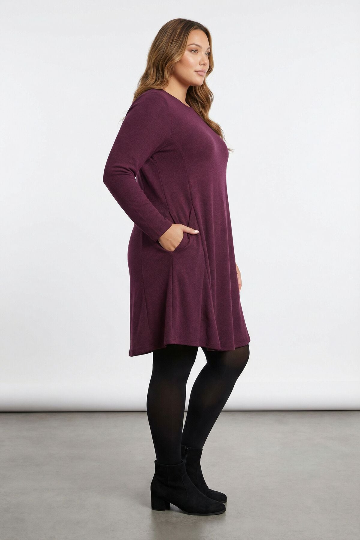 Mor Soft Touch Cepli Tunik Elbise 285078 Vervegrand