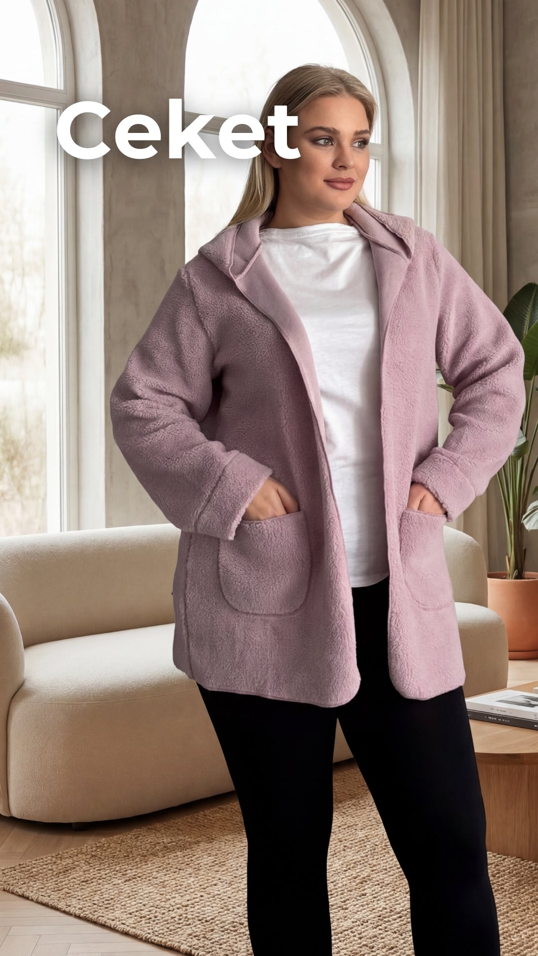 Büyük Beden Ceket - Vervegrand