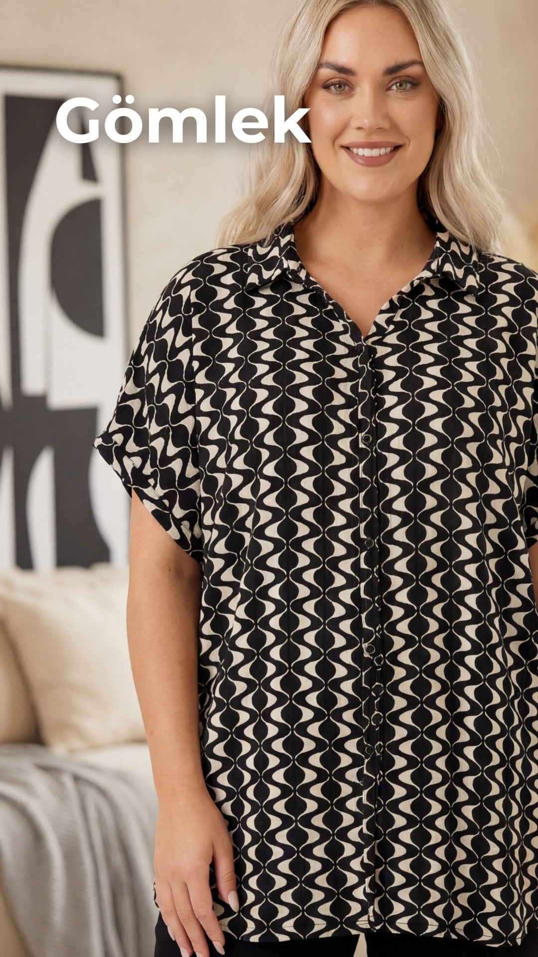 Büyük Beden Gömlek - Vervegrand