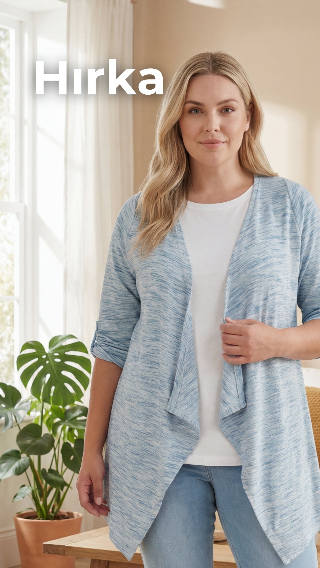 Büyük Beden Hırka - Vervegrand