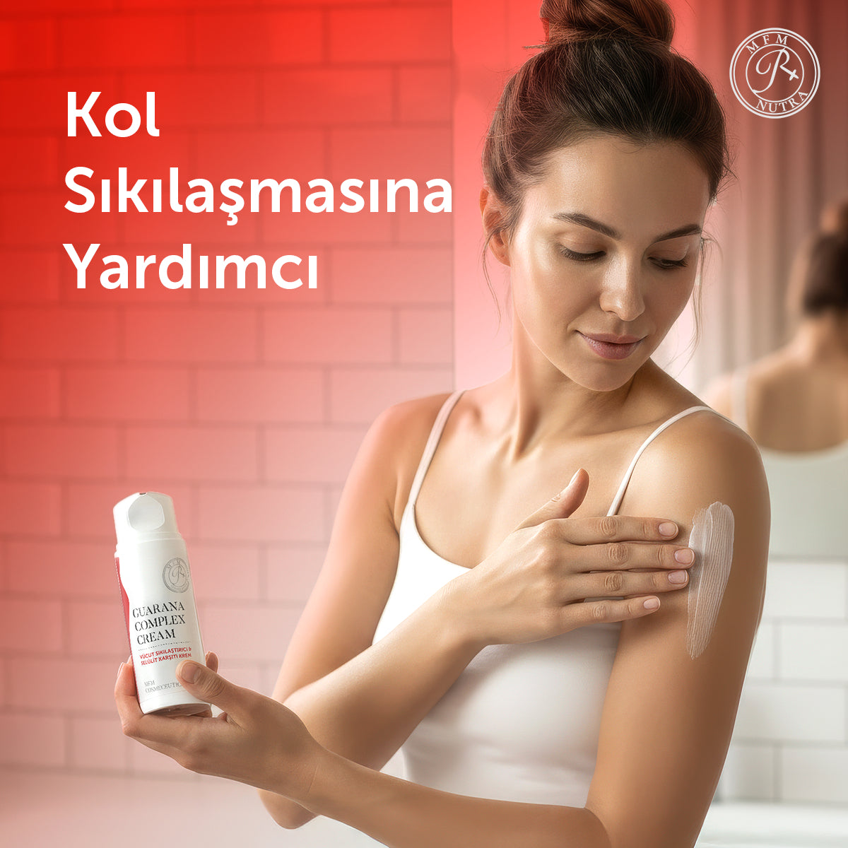 Guarana Complex Sıkılaştırıcı ve Selülit Karşıtı Vücut Kremi 100 ml - Vervegrand - Yan Görünüm