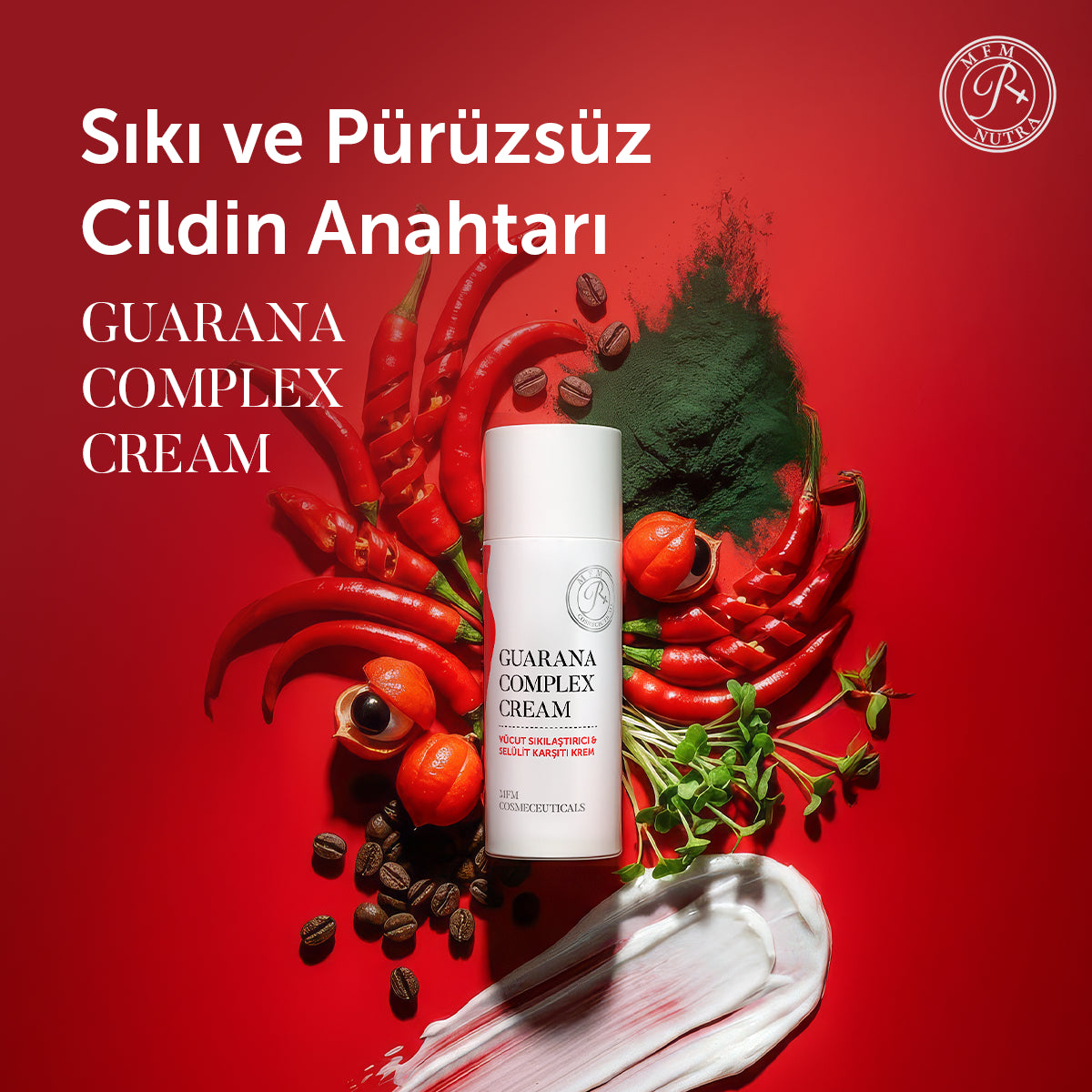 Guarana Complex Sıkılaştırıcı ve Selülit Karşıtı Vücut Kremi 100 ml - Vervegrand - Görünüm 6