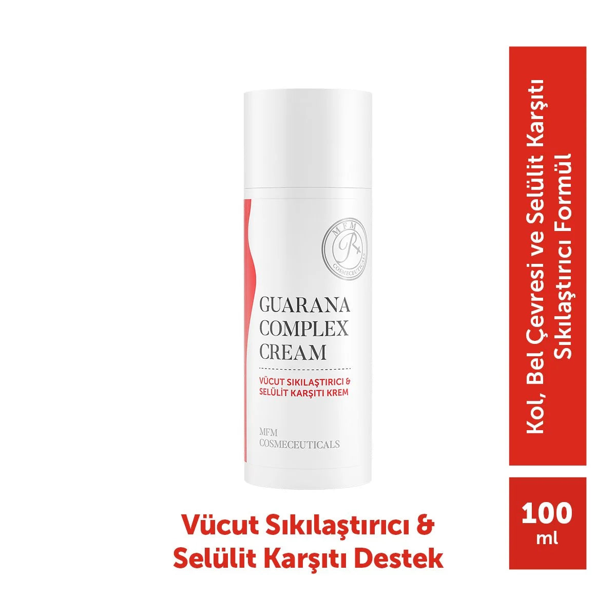 Guarana Complex Sıkılaştırıcı ve Selülit Karşıtı Vücut Kremi 100 ml - Vervegrand