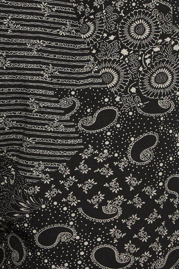 Büyük Beden Dar Paça Desenli Cepli Havuç Kesim Likralı Pantolon 302493 Vervegrand