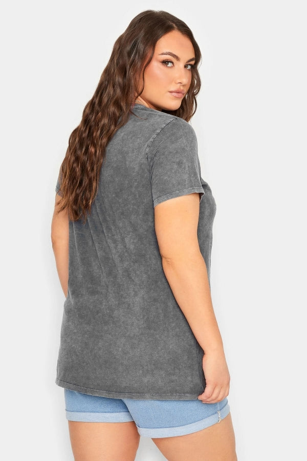 Vervegrand büyük beden kadın giyim koleksiyonu t-shirt detayı