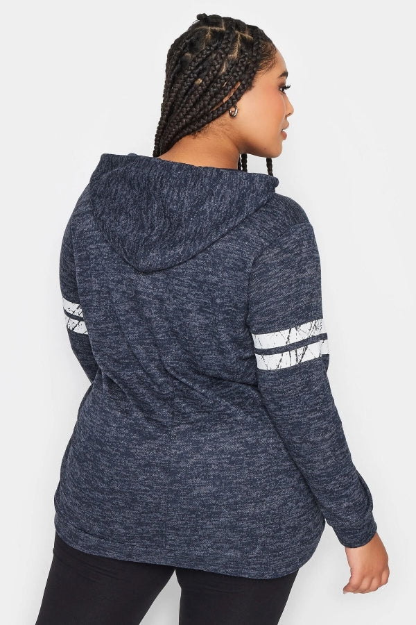 Vervegrand büyük beden sweatshirt manken çekimi