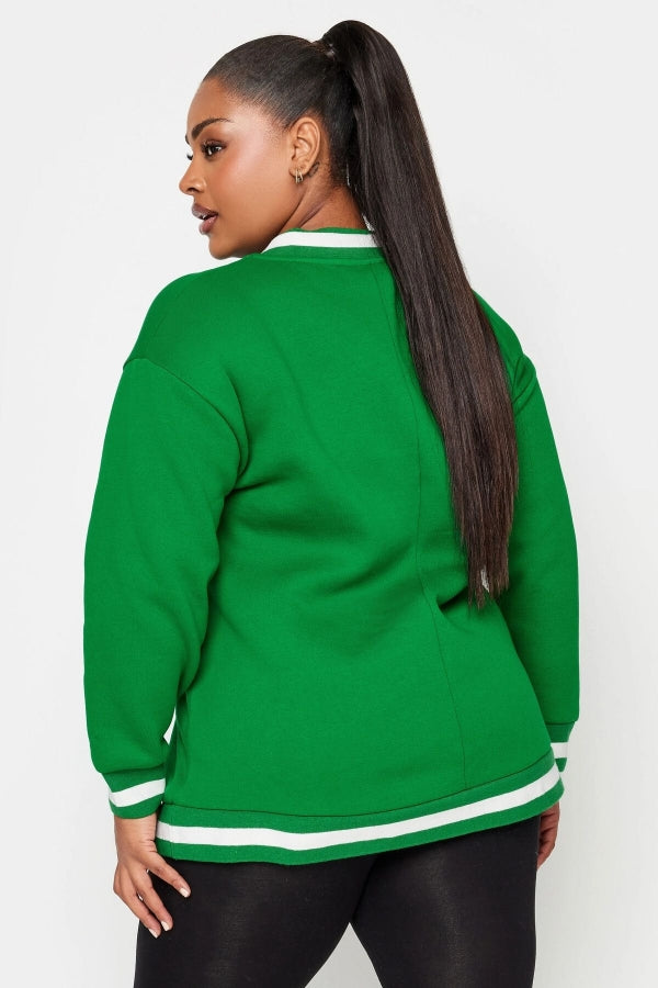 Vervegrand büyük beden koleksiyonu sweatshirt manken