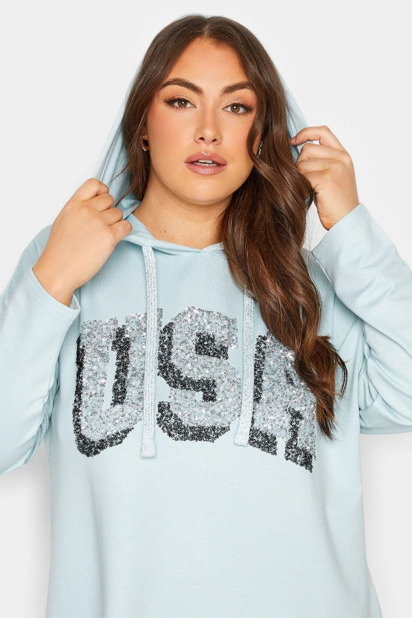 Vervegrand büyük beden penye sweatshirt günlük kombin
