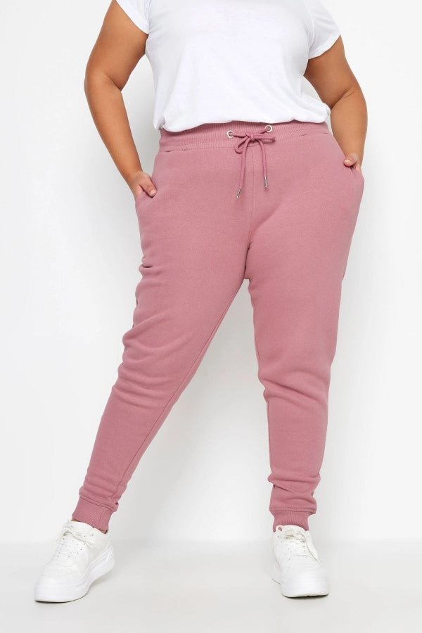Büyük Beden Beli Ve Paçası Lastikli Dar Paça Cepli Jogger Eşofman Altı 302756 Vervegrand