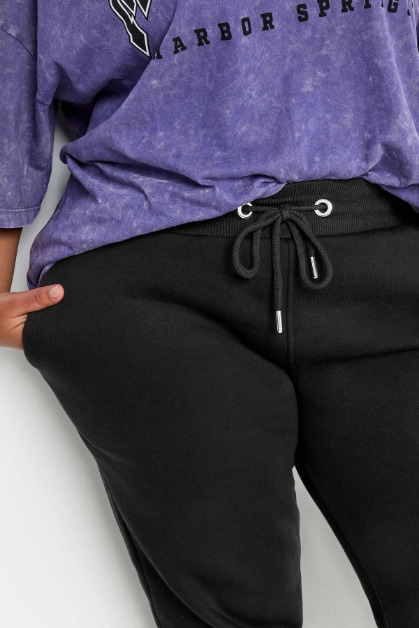 Büyük Beden Beli Ve Paçası Lastikli Dar Paça Jogger Eşofman Altı 302754 Vervegrand