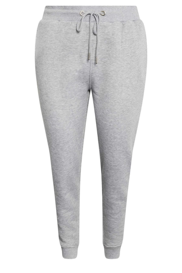 Büyük Beden Beli Ve Paçası Lastikli Dar Paça Jogger Eşofman Altı 302752 Vervegrand