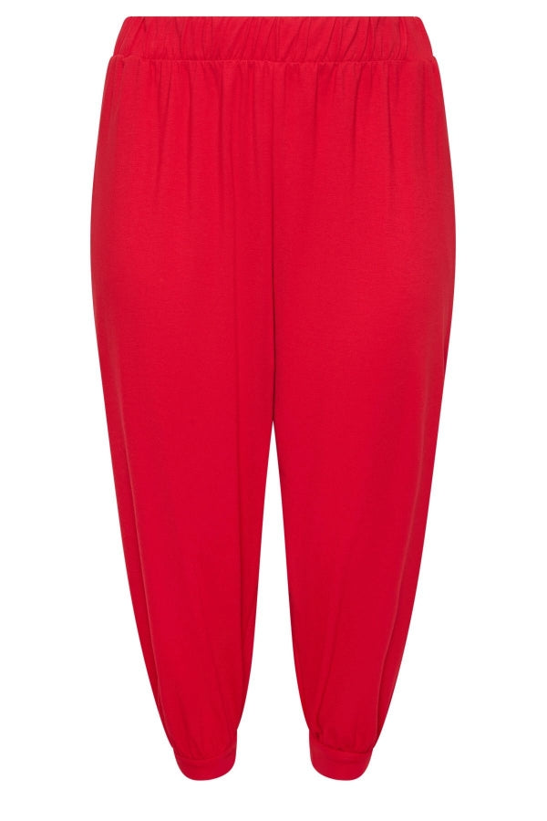Büyük Beden Paçası ve Beli Lastik Detaylı Cepli Jogger Pantolon 303211 Vervegrand