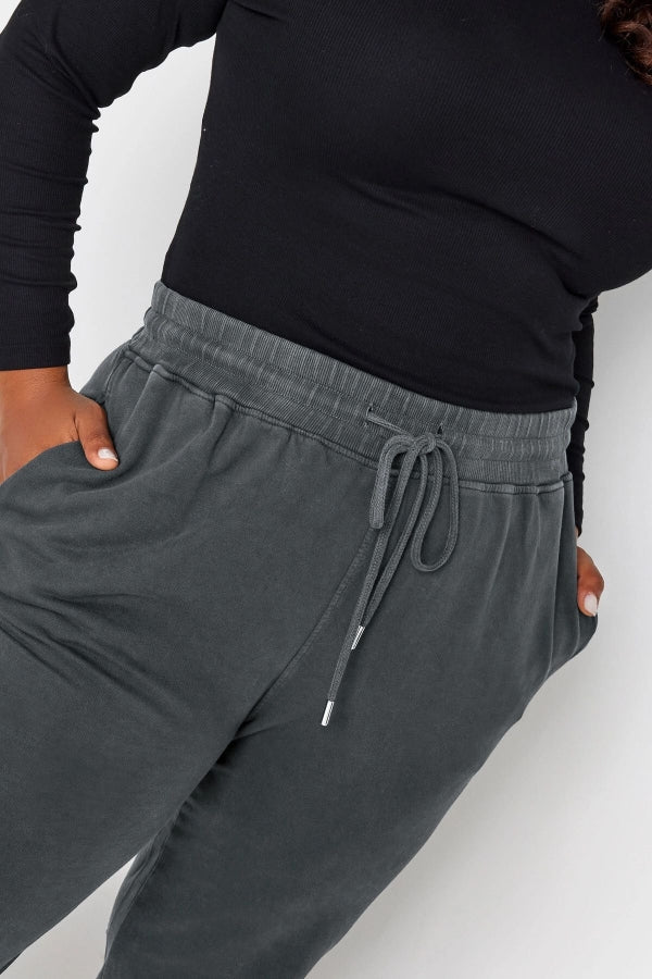 Büyük Beden Beli ve Paçası Lastikli Cepli Kargo Jogger Pantolon 302589 Vervegrand