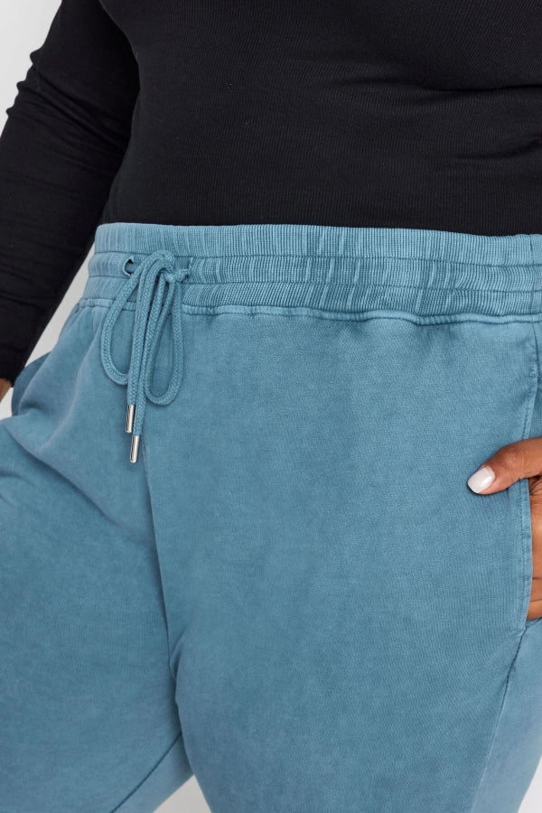 Büyük Beden Beli ve Paçası Lastikli Cepli Kargo Jogger Pantolon 302590 Vervegrand