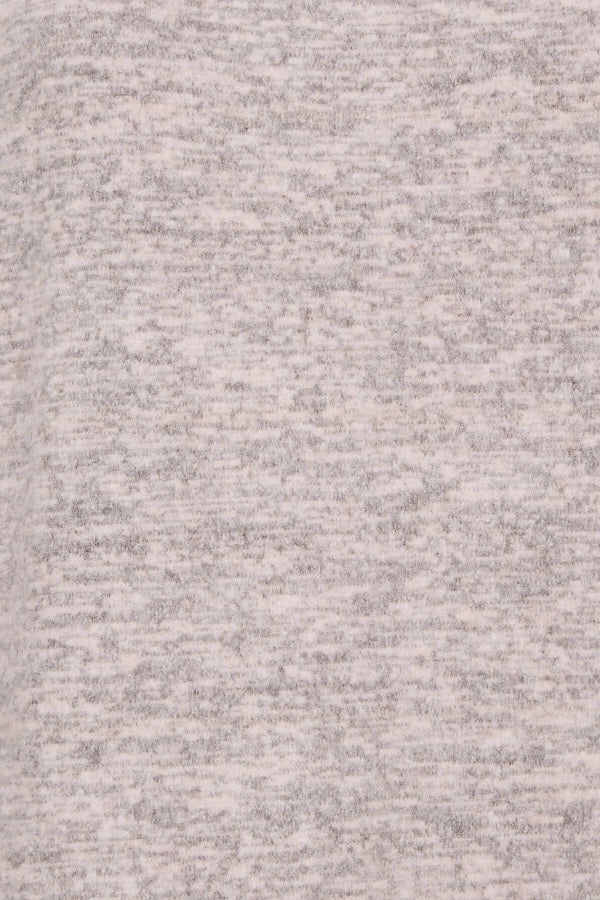 Büyük Beden Likralı Uzun Kollu Yuvarlak Yaka Triko Elbise 301737 Vervegrand