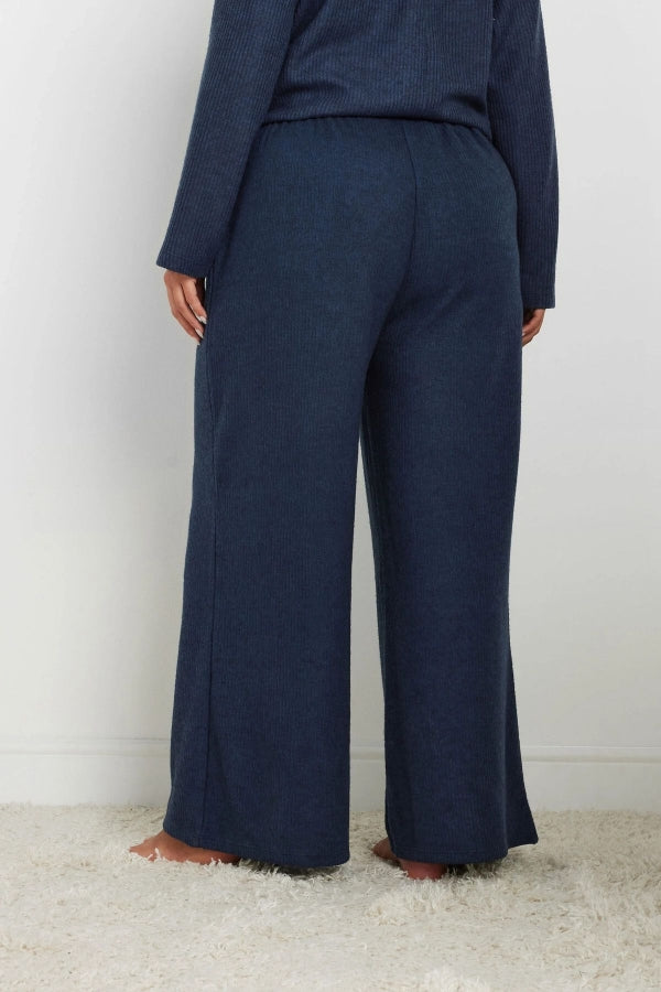 Büyük Beden Beli Lastikli ve Büzgülü Cepli Bol Paça Eşofman Altı 322292 Vervegrand