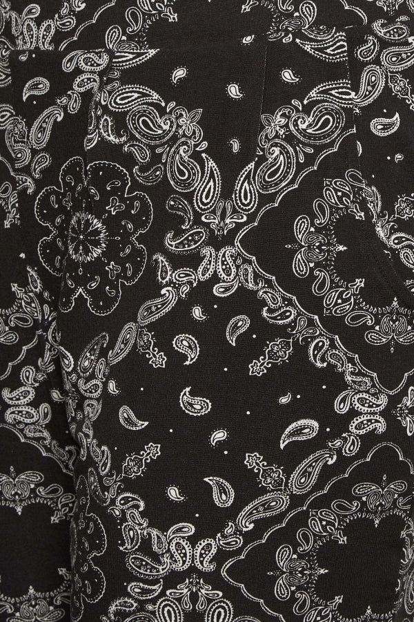 Büyük Beden Dar Paça Desenli Cepli Havuç Kesim Likralı Pantolon 143292 Vervegrand