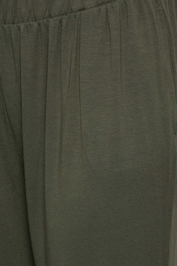 Büyük Beden Paçası ve Beli Lastik Detaylı Cepli Jogger Pantolon 144781 Vervegrand