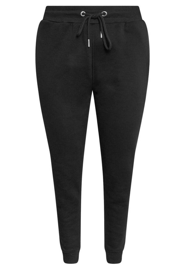 Büyük Beden Beli Ve Paçası Lastikli Dar Paça Jogger Eşofman Altı 302754 Vervegrand