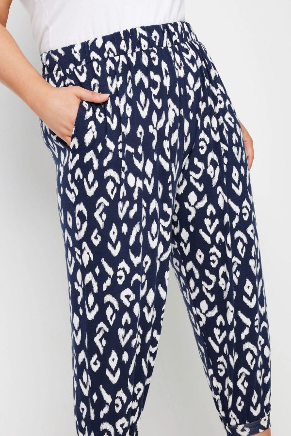 Büyük Beden Paçası ve Beli Lastik Detaylı Cepli Jogger Pantolon 302583 Vervegrand