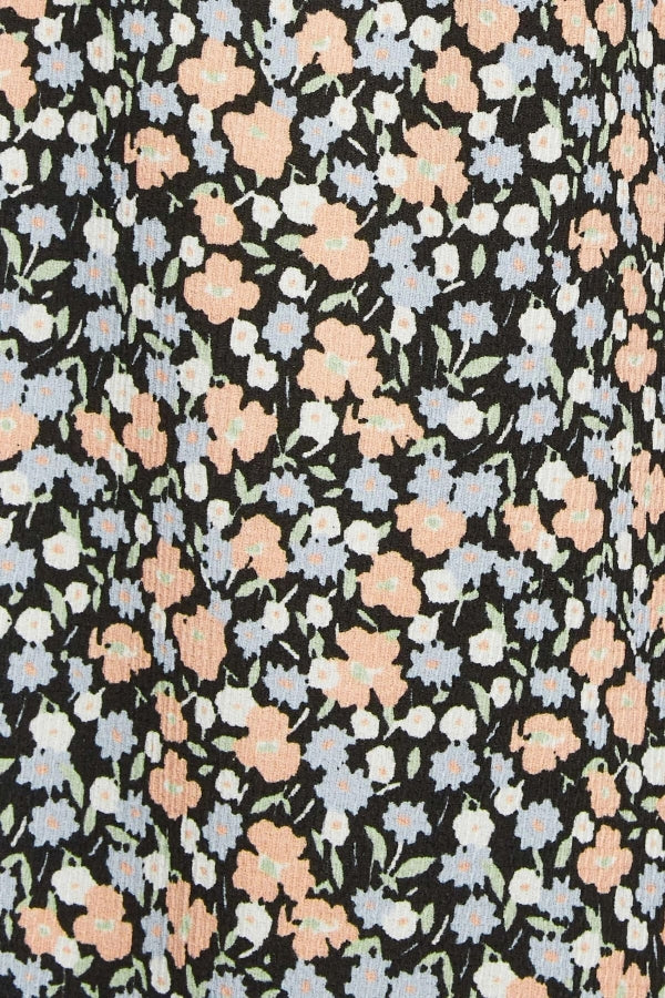 Büyük Beden Desenli Bol Kesim Likralı Kapri Pantolon 302432 Vervegrand