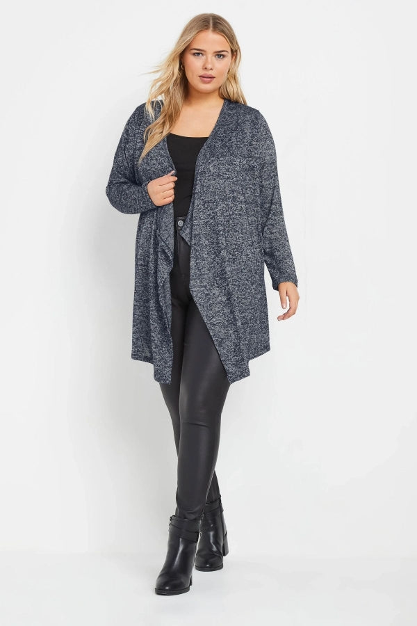 Vervegrand önü kapamasız büyük beden hırka detay