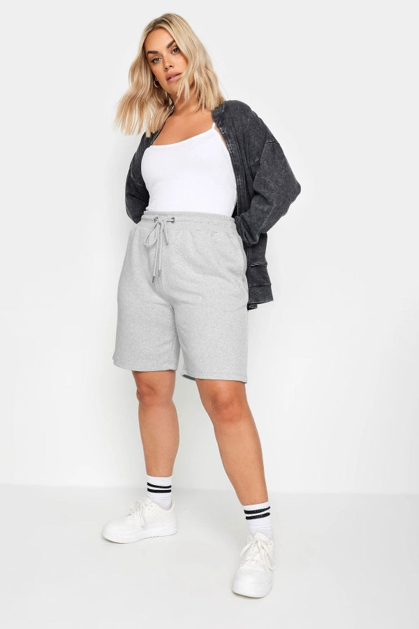 Büyük Beden Cepli Beli Büzgülü Rahat Kesim Şort 303205 Vervegrand