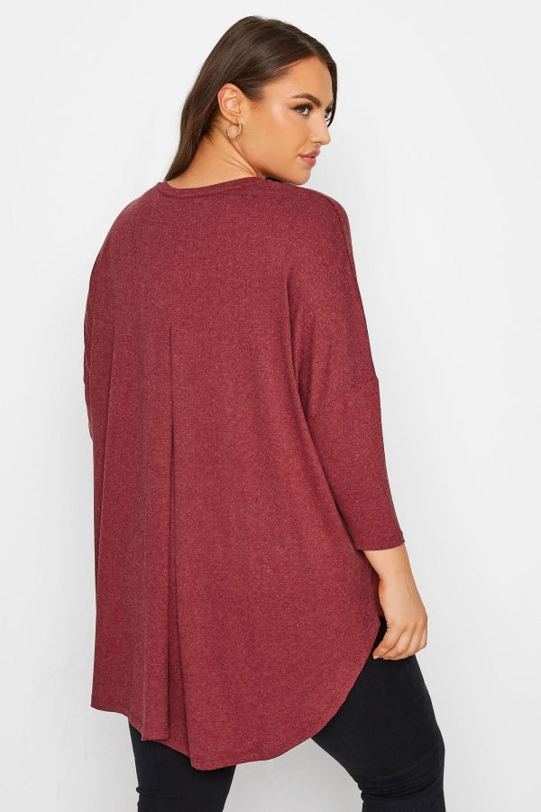 Büyük Beden Yıldız Taş İşleme Detaylı Bisiklet Yaka Yarasa Kol Bluz 300221 Vervegrand