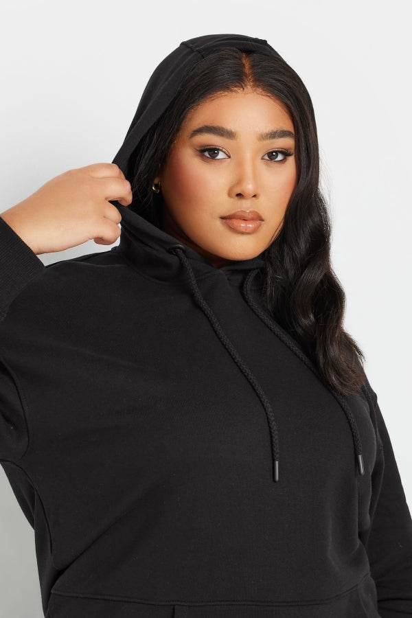 Büyük Beden Kapüşonlu Cepli Fermuar Detaylı Sweatshirt 303800 Sweatshirt Vervegrand