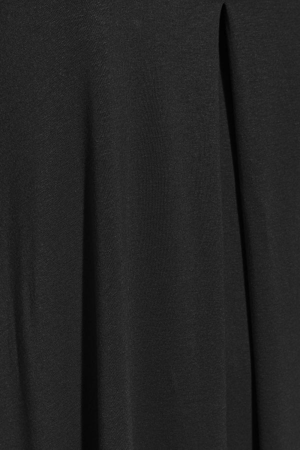 Büyük Beden V Yaka Desensiz Asimetrik Kesim Likralı Bluz 320315 Vervegrand