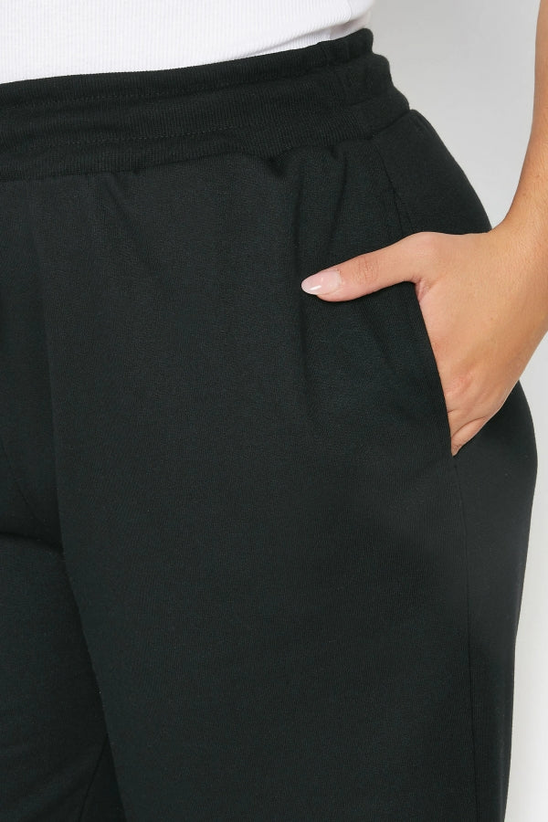 Büyük Beden Cepli Beli Büzgülü Bol Kesim Jogger Şort 124734 Vervegrand