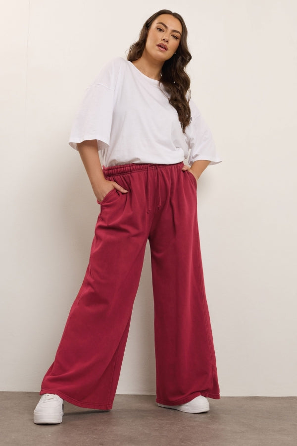 Büyük Beden Cepli Beli Lastikli İpli Geniş Paçalı Eşofman Altı 304052 Vervegrand