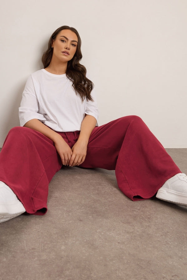 Büyük Beden Cepli Beli Lastikli İpli Geniş Paçalı Eşofman Altı 304052 Vervegrand