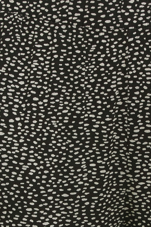 Büyük Beden Dar Paça Bilek Üstü Kısa Kesim Desenli Cepli Pantolon 302447 Vervegrand