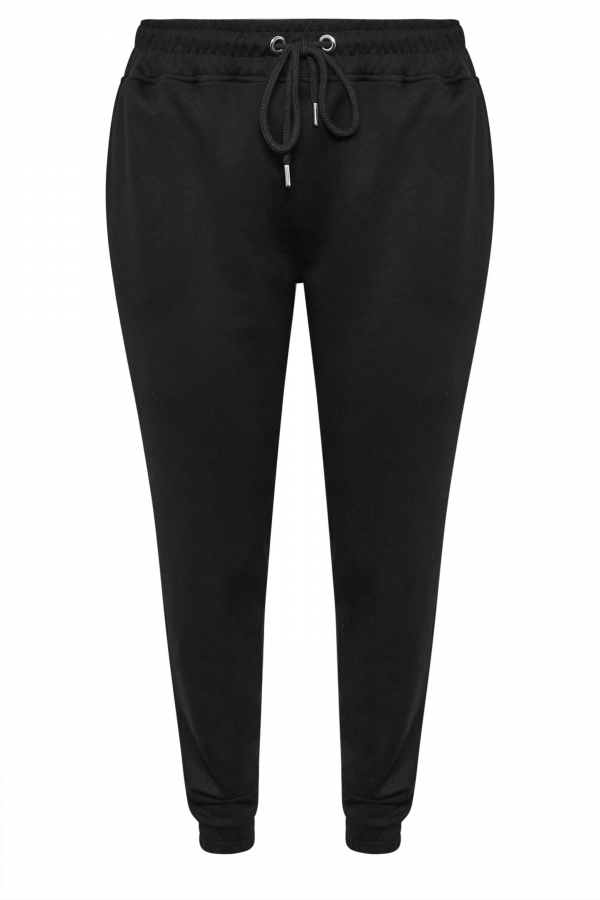 Büyük Beden Beli Ve Paçası Lastikli Dar Paça Jogger Pantolon 303013 Vervegrand