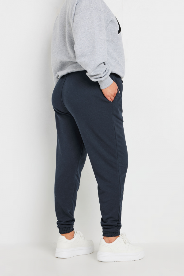 Büyük Beden Beli Ve Paçası Lastikli Dar Paça Cepli Jogger Eşofman Altı 303172 Vervegrand