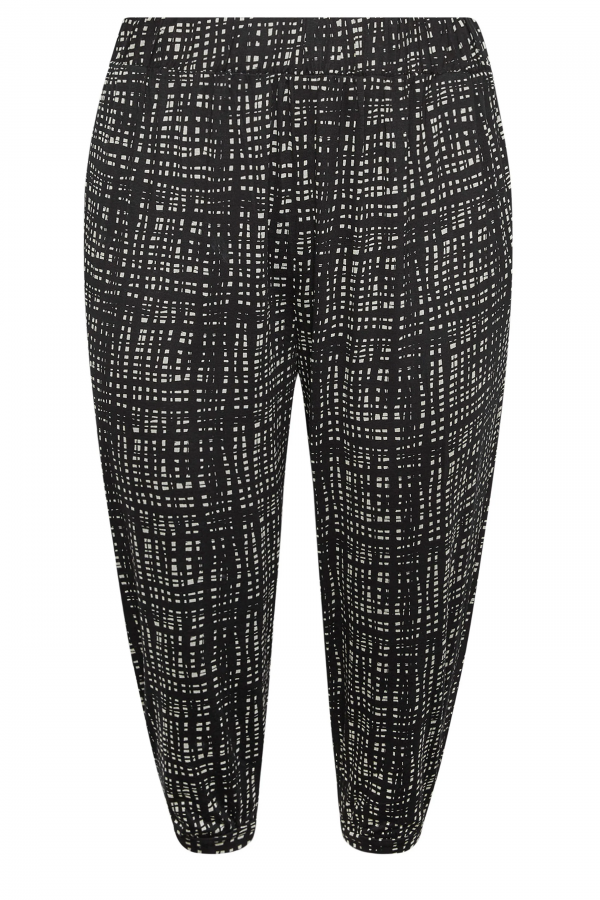 Büyük Beden Paçası ve Beli Lastik Detaylı Cepli Jogger Pantolon 303017 Vervegrand