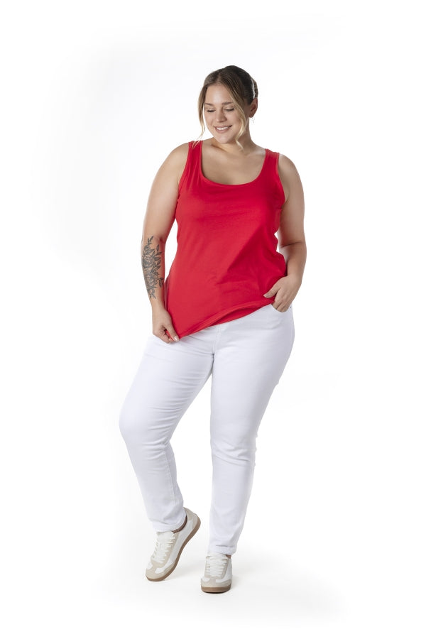 Büyük Beden Sıfır Kol Basic Atlet 1097164 Vervegrand