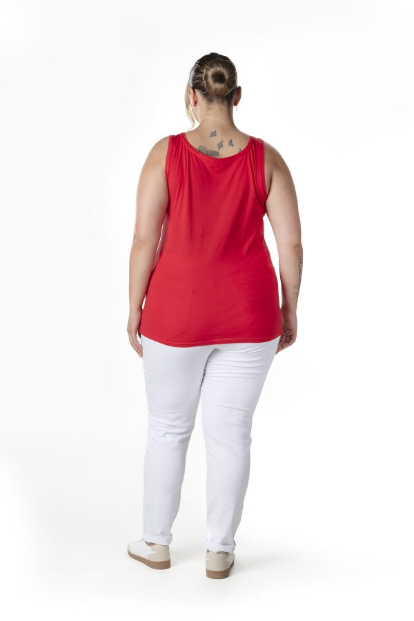 Büyük Beden Sıfır Kol Basic Atlet 1097164 Vervegrand