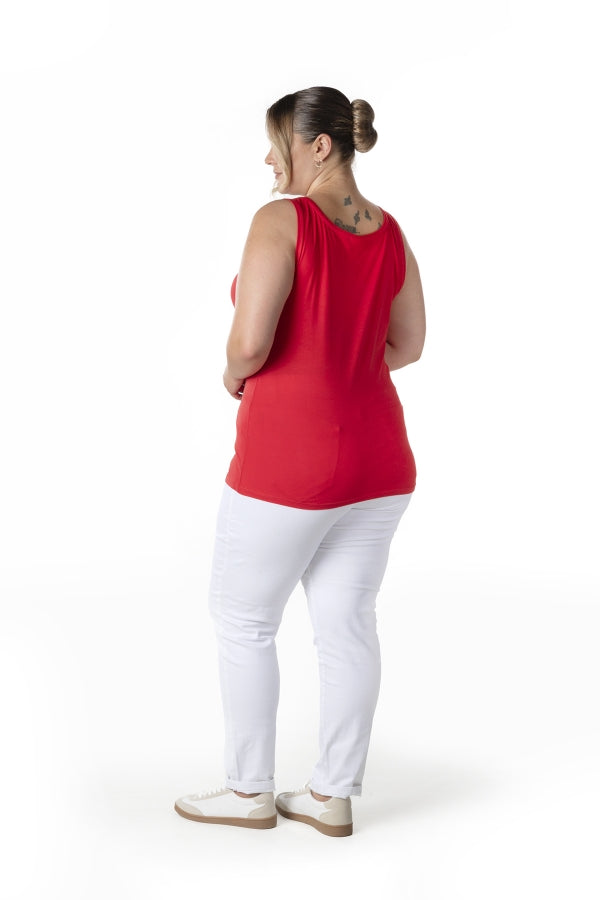 Büyük Beden Sıfır Kol Basic Atlet 1097164 Vervegrand