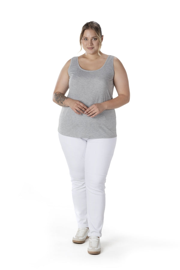 Büyük Beden Sıfır Kol Basic Atlet 1097164 Vervegrand
