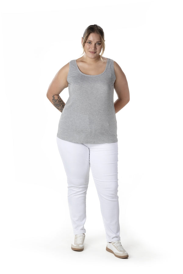 Büyük Beden Sıfır Kol Basic Atlet 1097164 Vervegrand