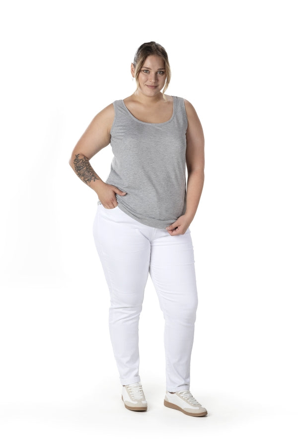 Büyük Beden Sıfır Kol Basic Atlet 1097164 Vervegrand